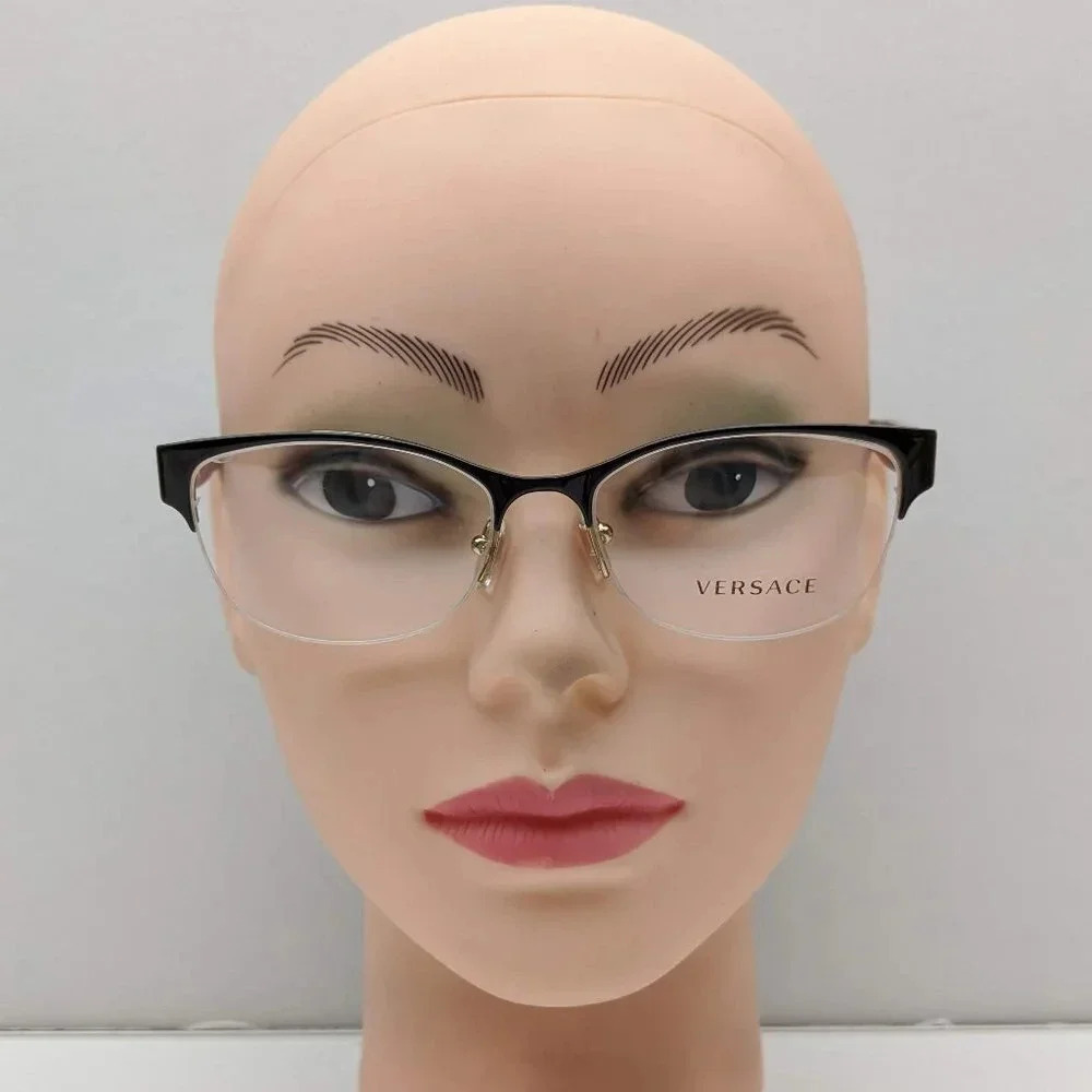 🕶️Versace Mod. 1222 1344 Eyeglasses 53/17 140 /KAO840🕶️ - Picture 7 of 7